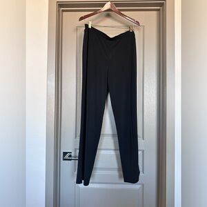 Chico's Classic Black Straight Leg Pants